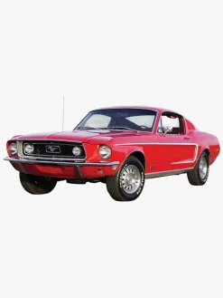 Airfix Quickbuild Modelbil Ford Mustang Gt 1968