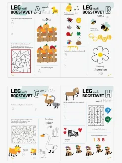 Aktivitetsbog  - Lær Bogstaver med Wacky Wonders Bondegårdsdyr