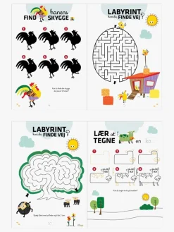 Aktivitetsbog med Lærerige Sjove Wacky Wonders