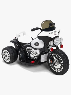 Alex's Garage Elmotorcykel Lille, Hvid/Sort