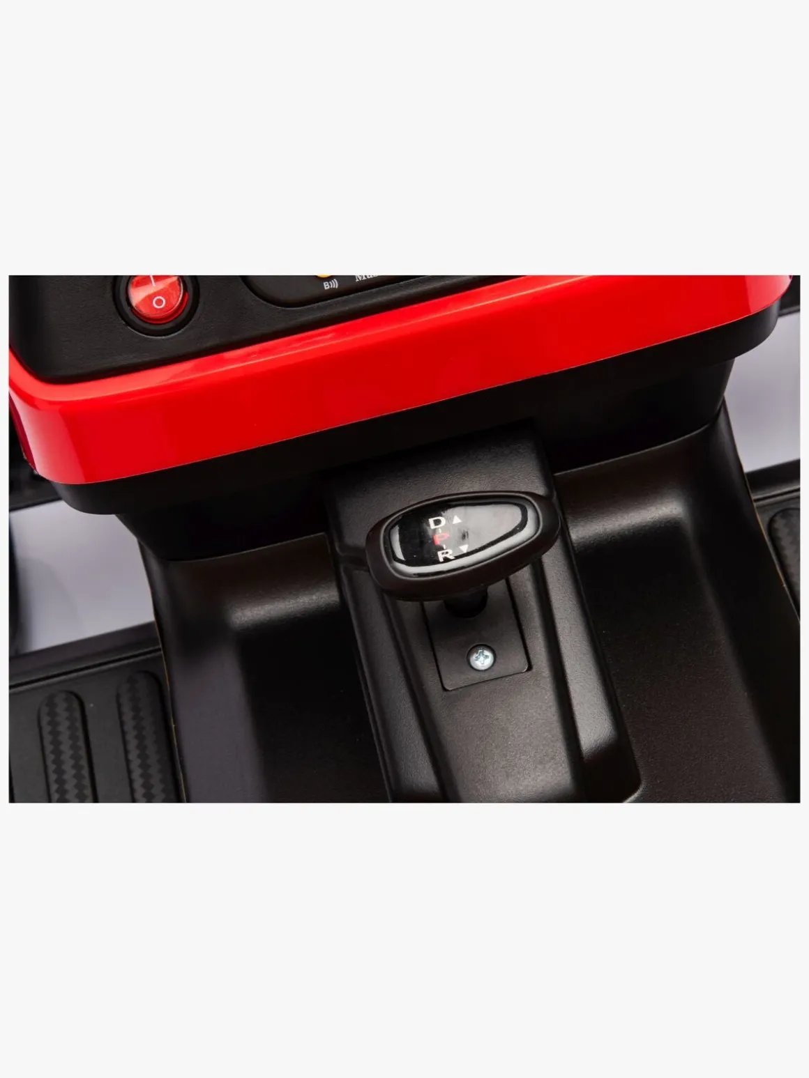 Alex's Garage Eltraktor med Trailer, Rød