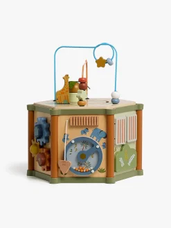 Alice & Fox Aktivitetslegetøj Heksagon Safaridyr