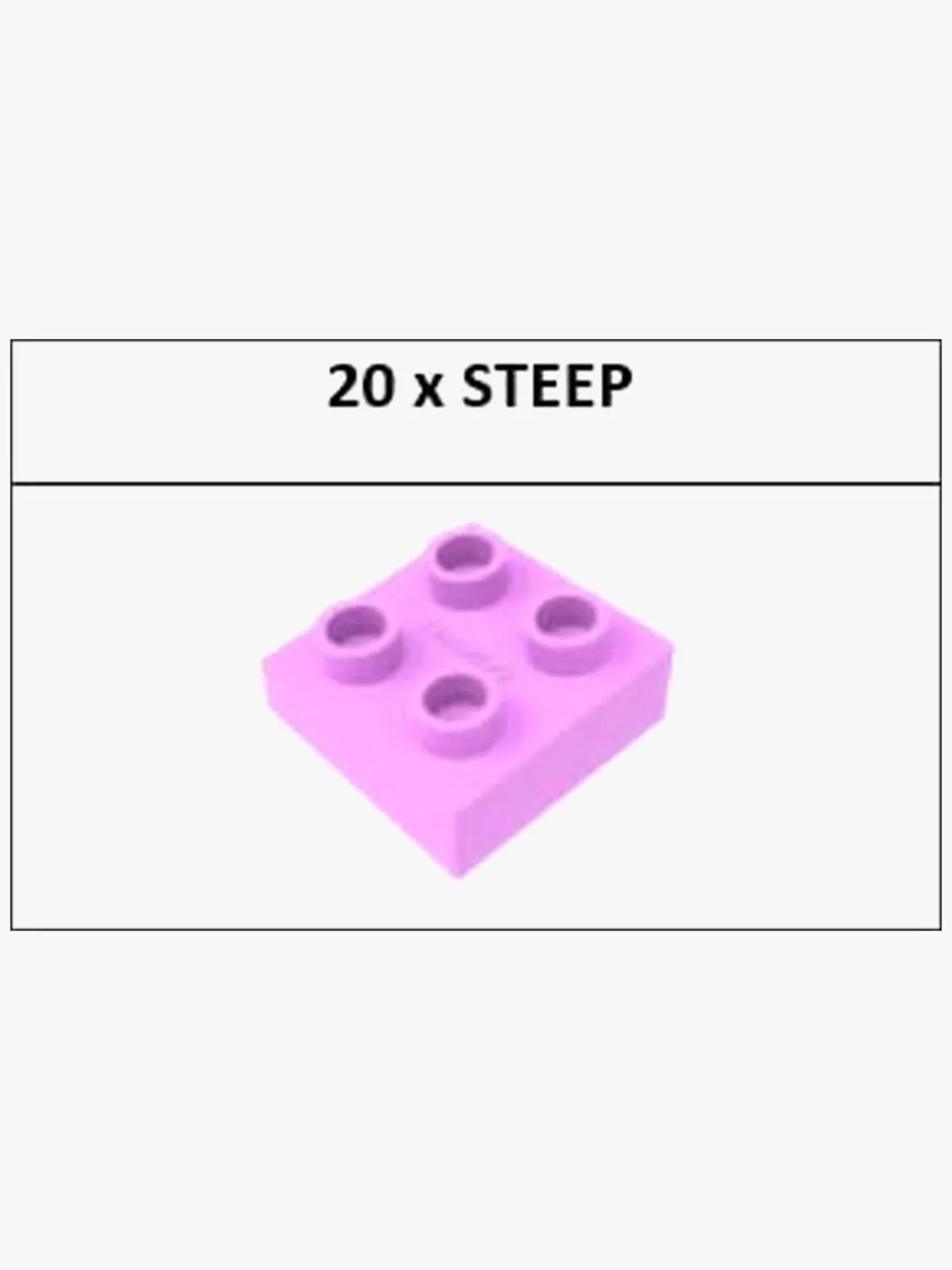 Alpha BoosterZ Track Connectors Steeper Byggesæt 20 Dele