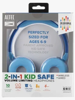 Altec Lansing Høretelefoner Trådløse 2-i-1, Blå