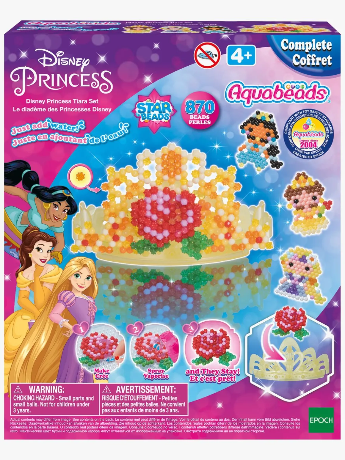 AquaBeads Disney Princess Perlesæt Tiara