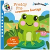 Badevenner - Freddy Frø svømmer hurtigt