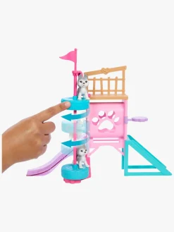 Barbie and Stacie to the Rescue Legesæt med Dukke Hundelegeplads