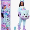 Barbie Cutie Reveal Dukke Care Bears, Lilla