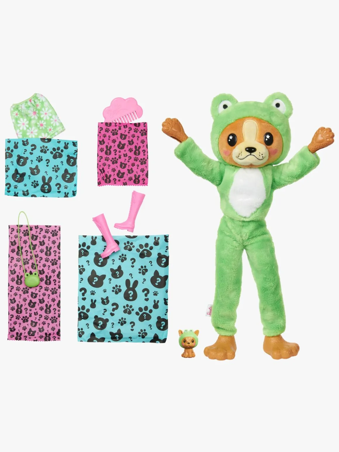 Barbie Cutie Reveal Dukke Animal Series Frø