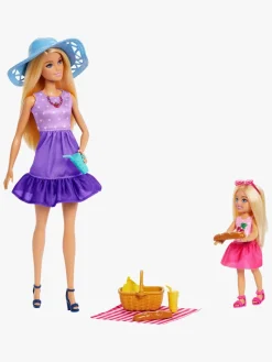 Barbie Family & Friends Legesæt Malibu & Chelsea Picnic