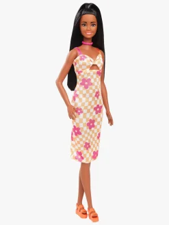 Barbie Fashionista Dukke i Ternet Kjole