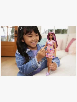 Barbie Fashionistas Dukke med Hjertemønstret Sweaterkjole