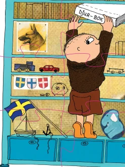 Barbo Toys Alfons Åberg Deco Puslespil 3-i-1