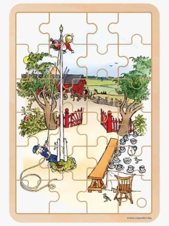 Barbo Toys Emil Fra Lønneberg Puslespil - Træ 24 Brikker