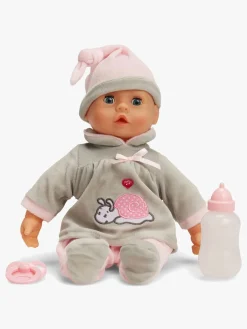 Bayer Design Dukke First Words Baby 38 cm, Grå