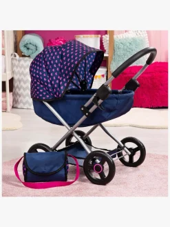 Bayer Design Dukkevogn Cosy, Blå/Lyserød