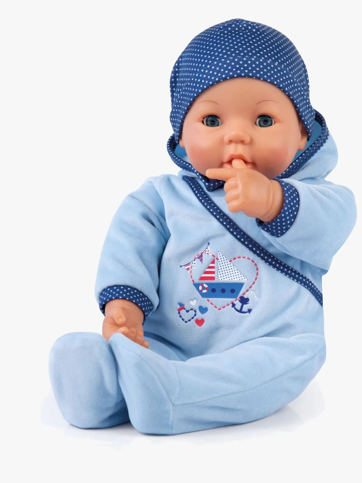 Bayer Design Hello Baby Boy Interaktiv Dukke