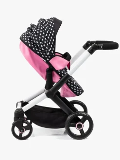 Bayer Design Xeo Dukkevogn, Sort/Lyserød
