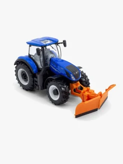 Bburago New Holland T7.315 Traktor med Sneplov 1:32