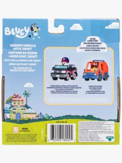 Bluey Figur med Transportmiddel Janet