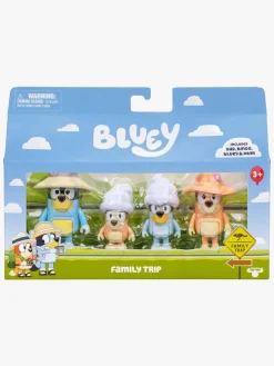 Bluey Figursæt Familieferie 4-pak