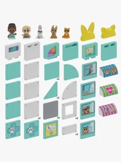 Bluey Tile Town Pet Clinic Magnetsæt 48 Brikker