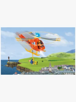 Brandmand Sam Helikopter med Figur Wallaby