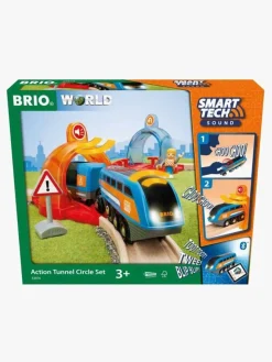 BRIO 33974 Action Tunnel Circle Set (Smart Tech Sound)
