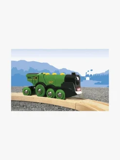 BRIO World 33593 Flot Grønt Lokomotiv B/O