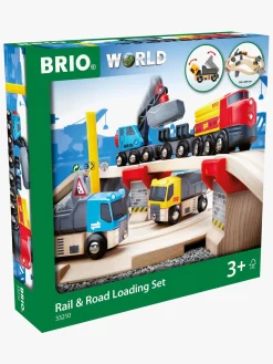 BRIO World 33210 Tog- og vejbane, lodsesæt