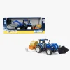 Bruder New Holland Traktor T5 120 med Front Loader