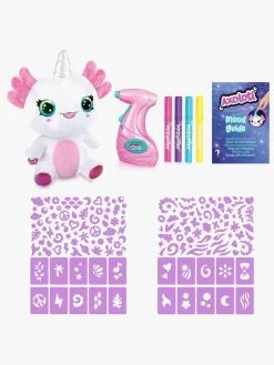 Canal Toys Airbrush Plush Bamse Axolotl