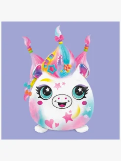 Canal Toys Airbrush Plush Hair'iffic Squishy Bamse Pal-Princess 17 cm