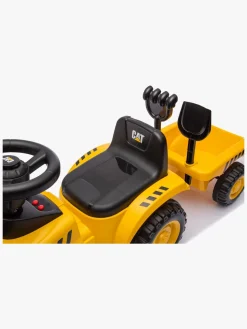Caterpillar Gåbil med Trailer, Gul