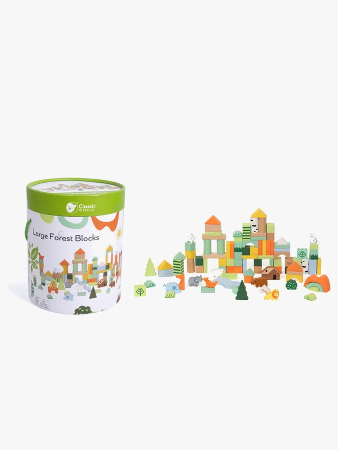 Classic World Large Forest Træklodser 100 Dele