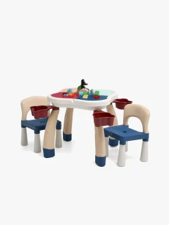 Cloudberry Castle Aktivitetsbord med Stole, Blue