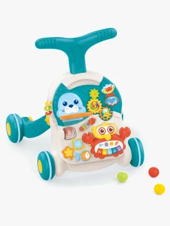 Cloudberry Castle 2-i-1 Gåvogn med Aktivitetsbord, Blå