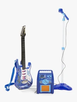 Cloudberry Castle Legetøjsguitar med Mikrofon & Højttaler, Blå