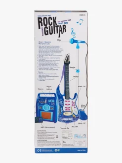 Cloudberry Castle Legetøjsguitar med Mikrofon & Højttaler, Blå