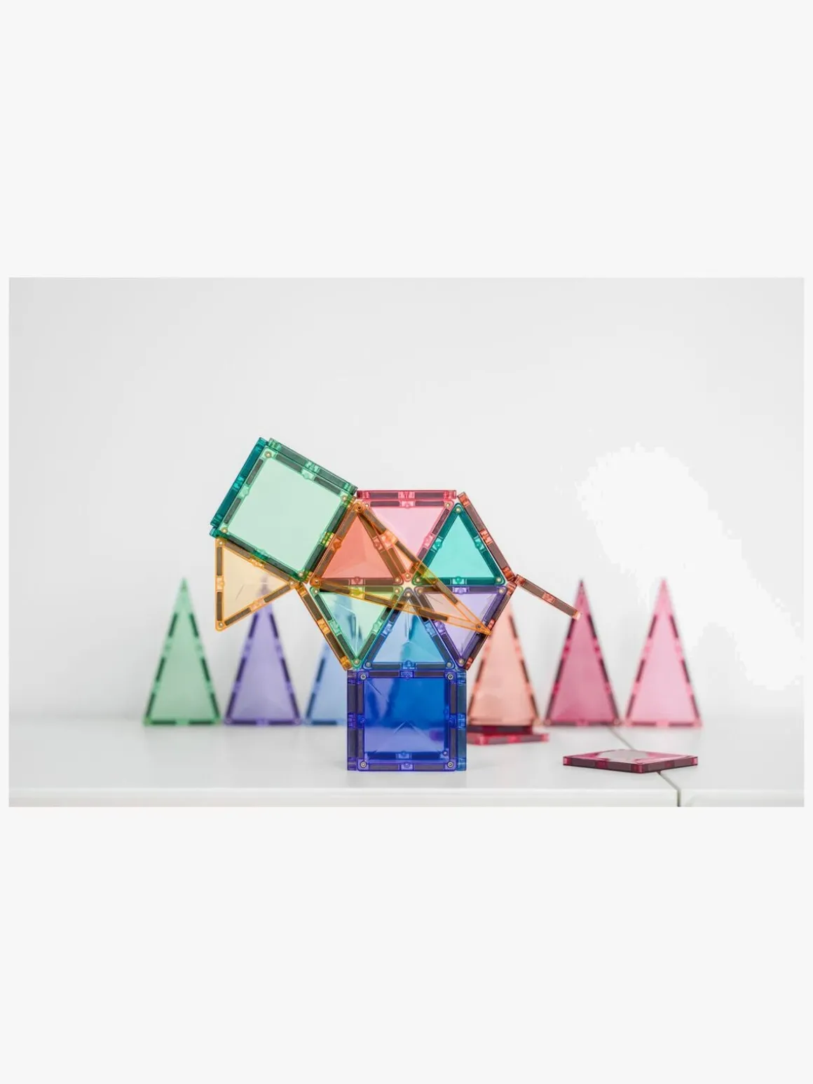 Connetix Magnetiske Byggeklodser Pastel Mini Pack 32 Dele