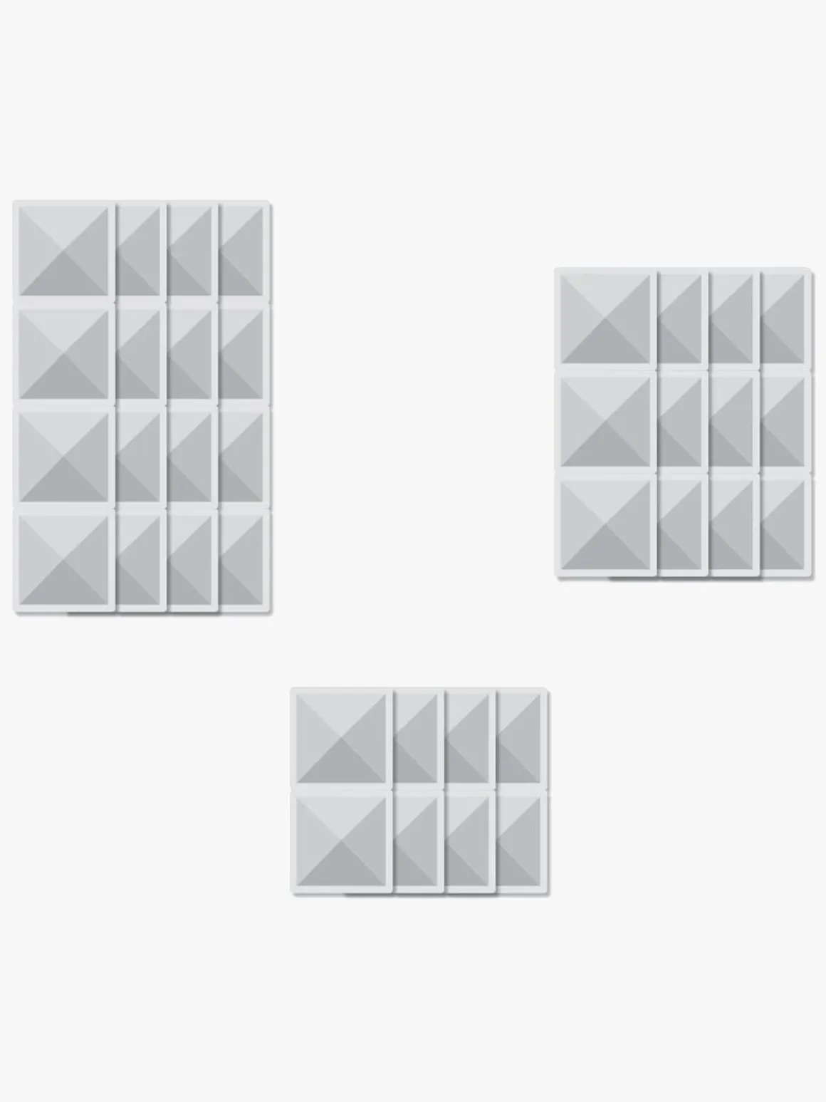 Connetix Magnetiske Byggeklodser Clear Rektangel 12 Dele