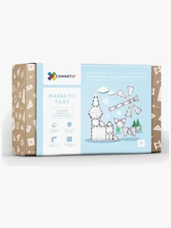 Connetix Magnetiske Byggeklodser Clear Startsæt 34 Dele