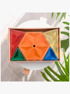 Connetix Magnetiske Byggeklodser Rainbow Geometry 30 Dele