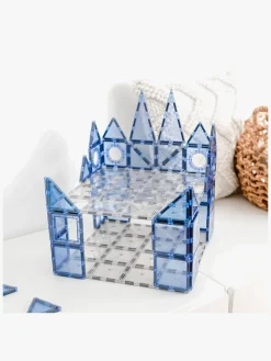 Connetix Magnetiske Byggeklodser Bundplader Clear 2-pak