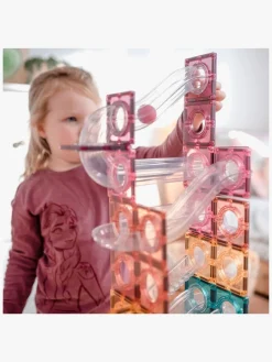 Connetix Magnetiske Byggeklodser Pastel Ball Run Pack 106 Dele