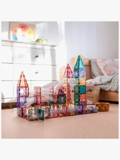 Connetix Magnetiske Byggeklodser Pastel Ball Run Pack 106 Dele