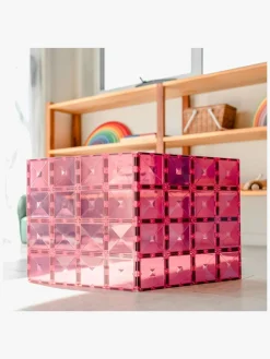 Connetix Magnetiske Byggeklodser Pastel Pink & Berry Base Plate 2 Dele