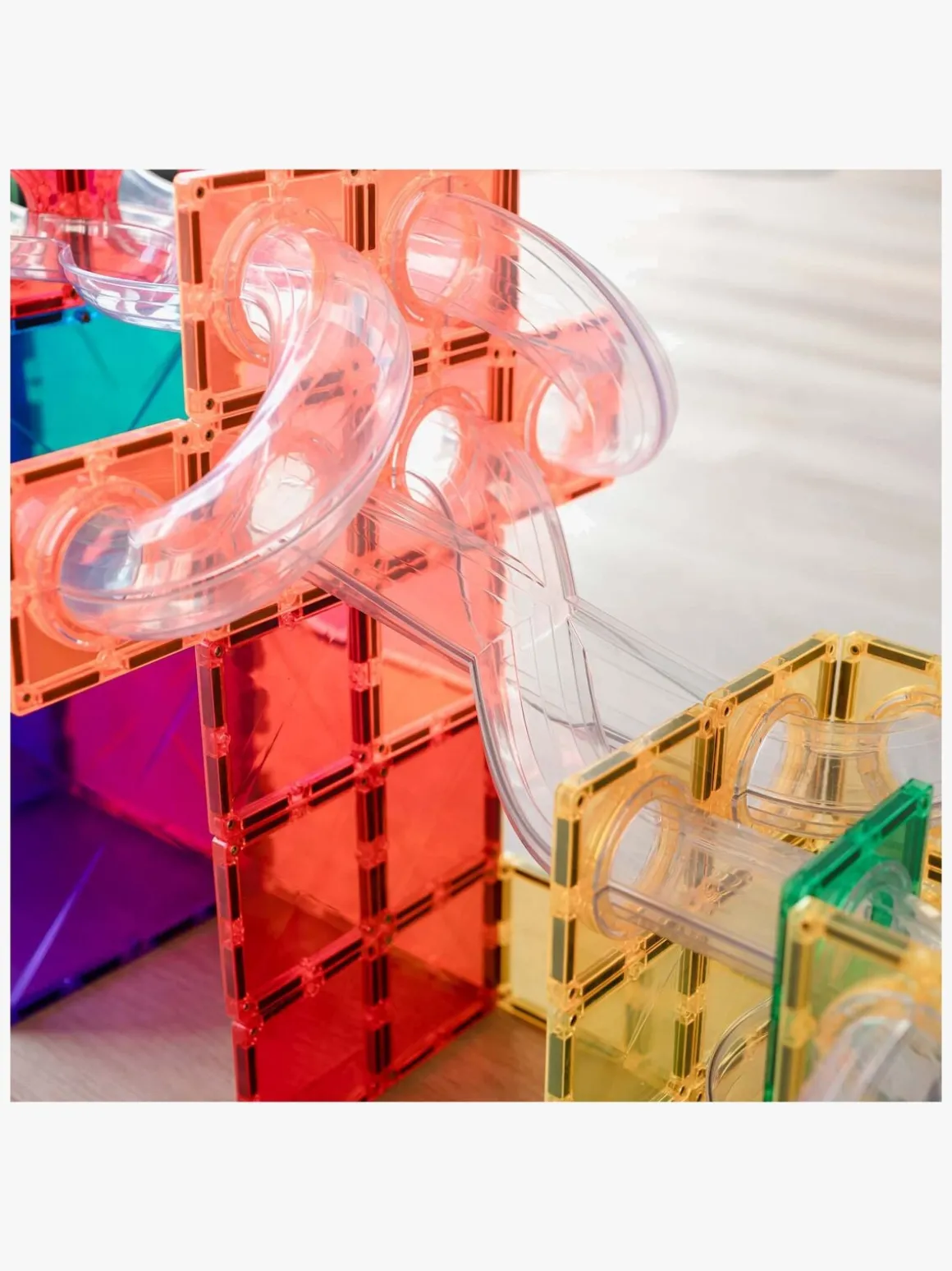 Connetix Magnetiske Byggeklodser Rainbow Udvidelsessæt 66 Dele