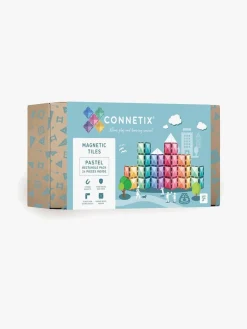 Connetix Magnetiske Byggeklodser Pastel Rektangel 24 Dele