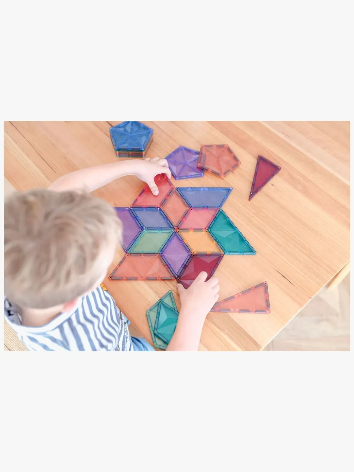 Connetix Magnetiske Byggeklodser Pastel Shape Udvidelsessæt 48 Dele